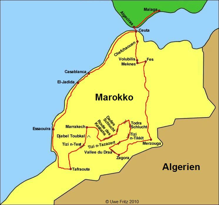 Marokko_map